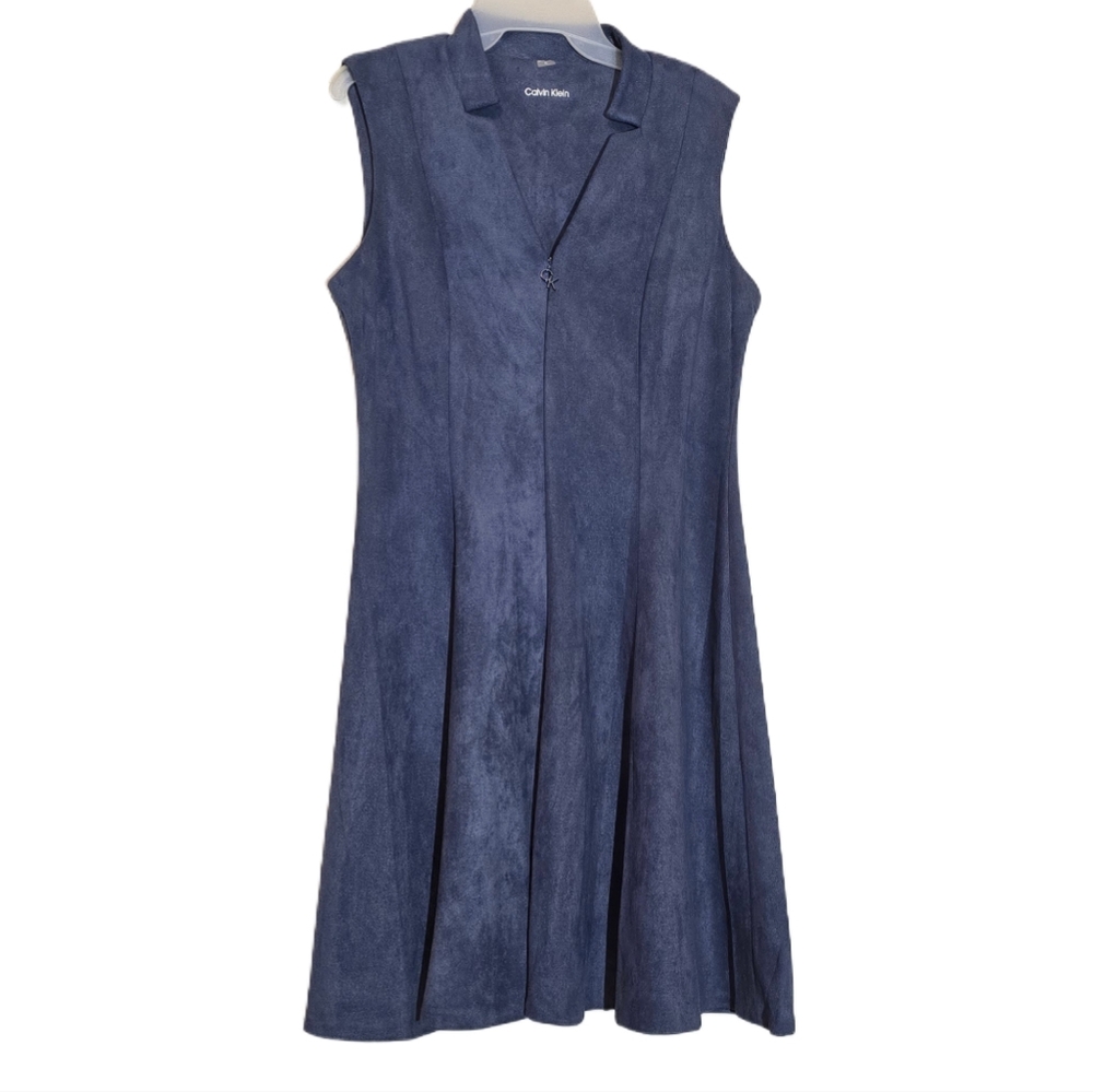 Calvin Klein Women's Navy Midi Dress